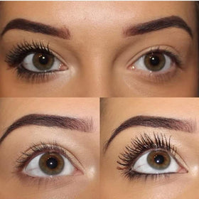 NU COLOUR LIGHTSHINE CURL & LASH MASCARA BLACK